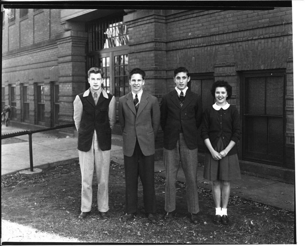 Miniature of School Groups - Unidentified