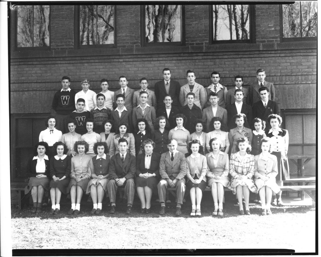 Miniature of School Groups - Unidentified