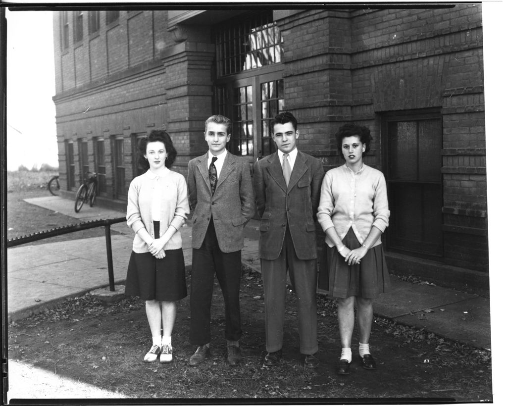 Miniature of School Groups - Unidentified