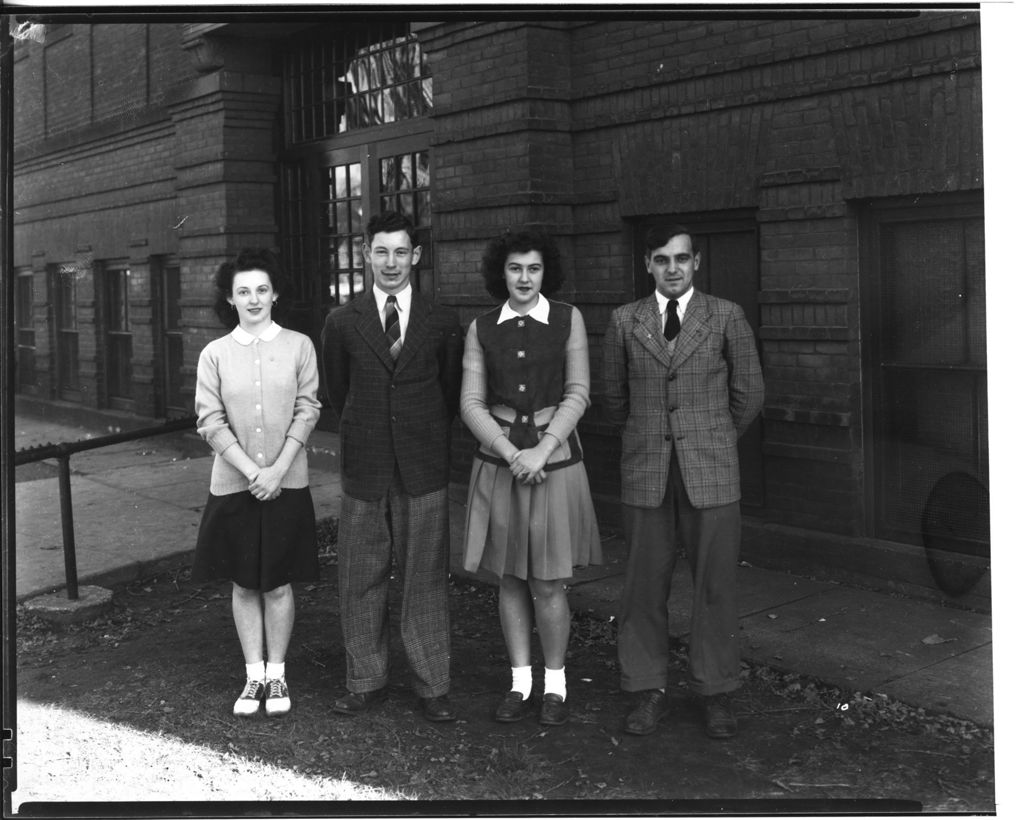 Miniature of School Groups - Unidentified