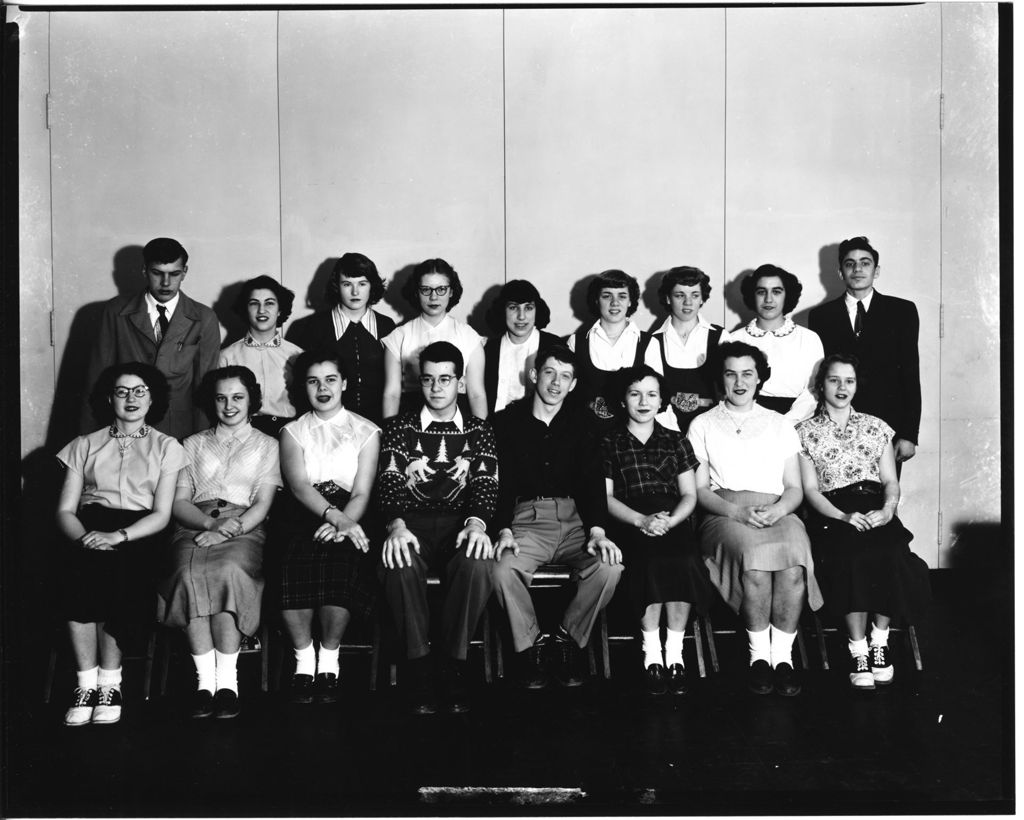 Miniature of School Groups - Unidentified