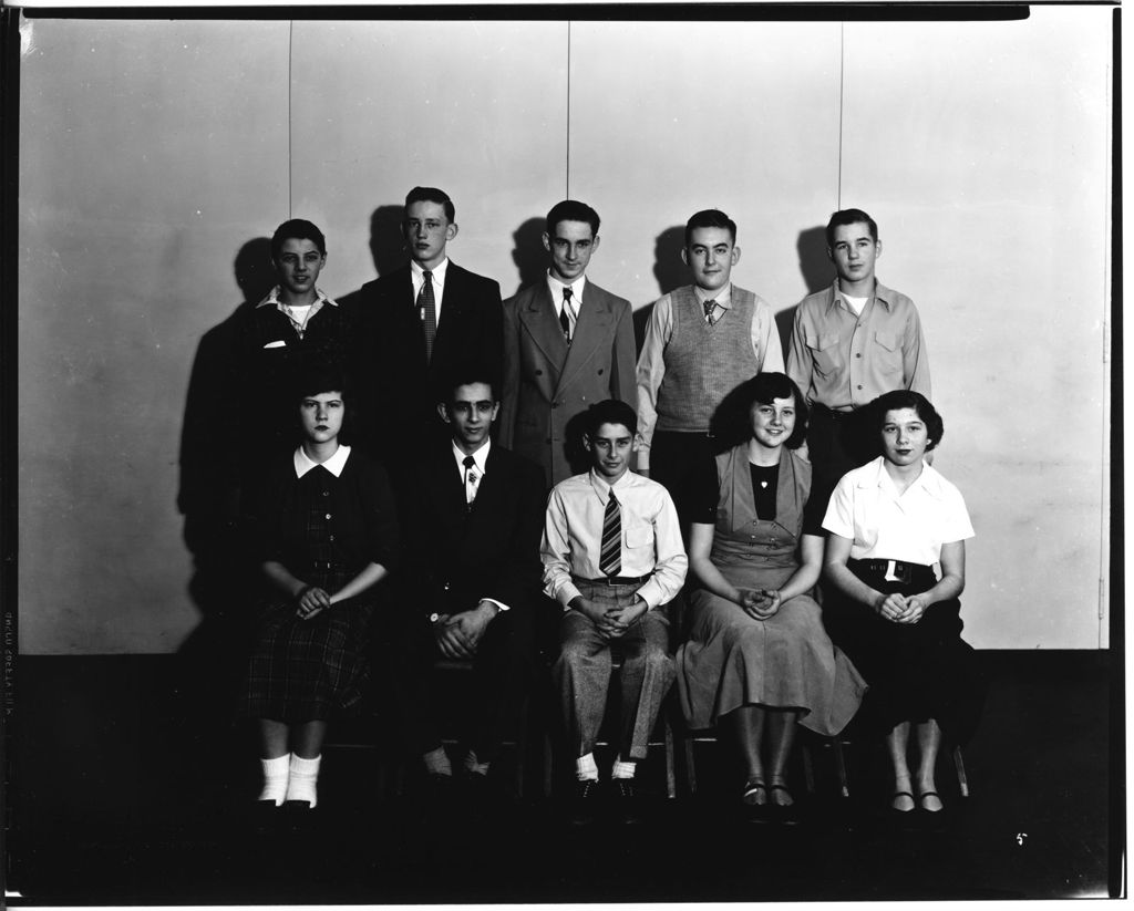 Miniature of School Groups - Unidentified