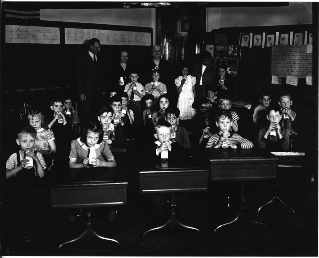 Miniature of School Groups - Unidentified