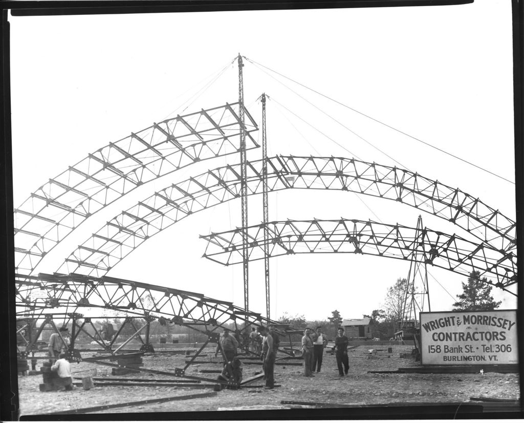 Miniature of Vermont National Guard Hangar - Construction (Burlington Morrissey)