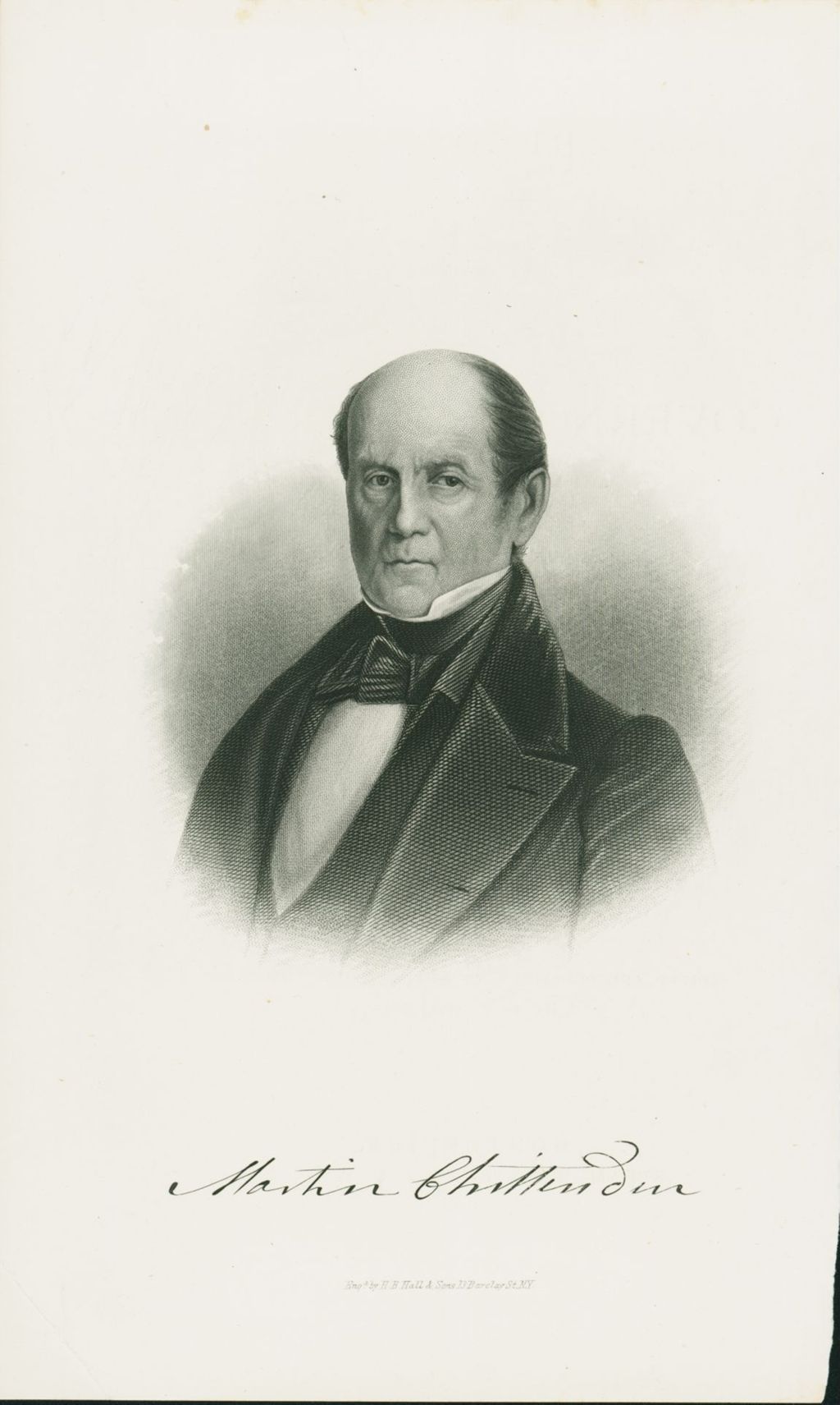 Miniature of Martin Chittenden Portrait