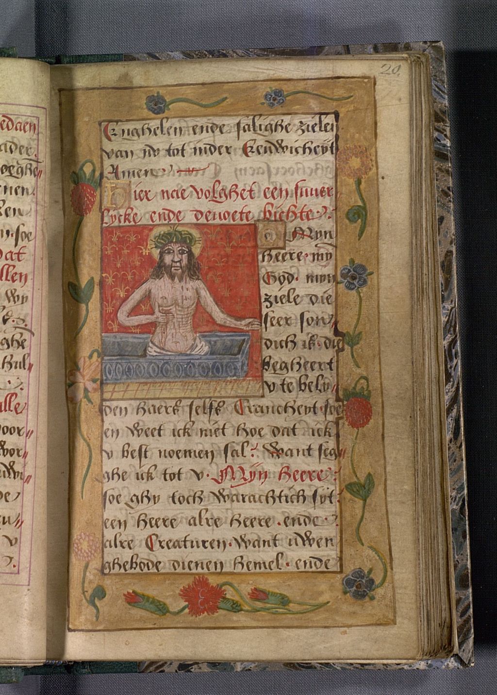 Miniature of Prayer Book