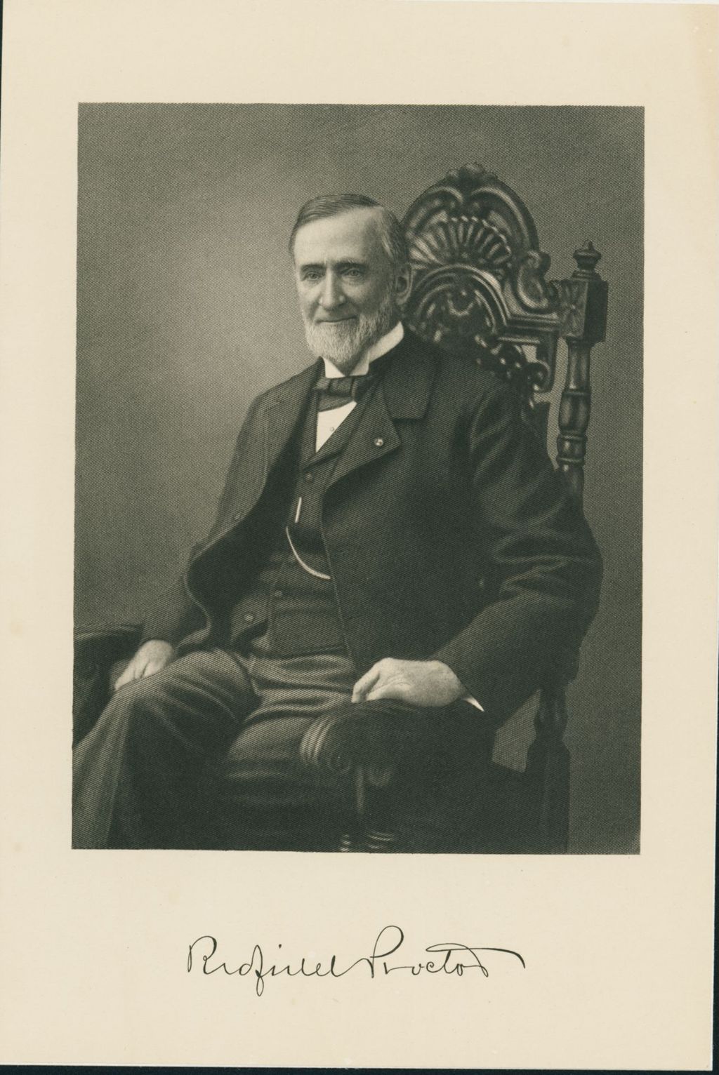 Miniature of Redfield Proctor Portrait