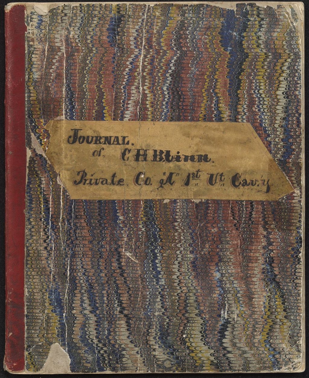 Miniature of Charles H. Blinn Civil War Diary, 1861-1862