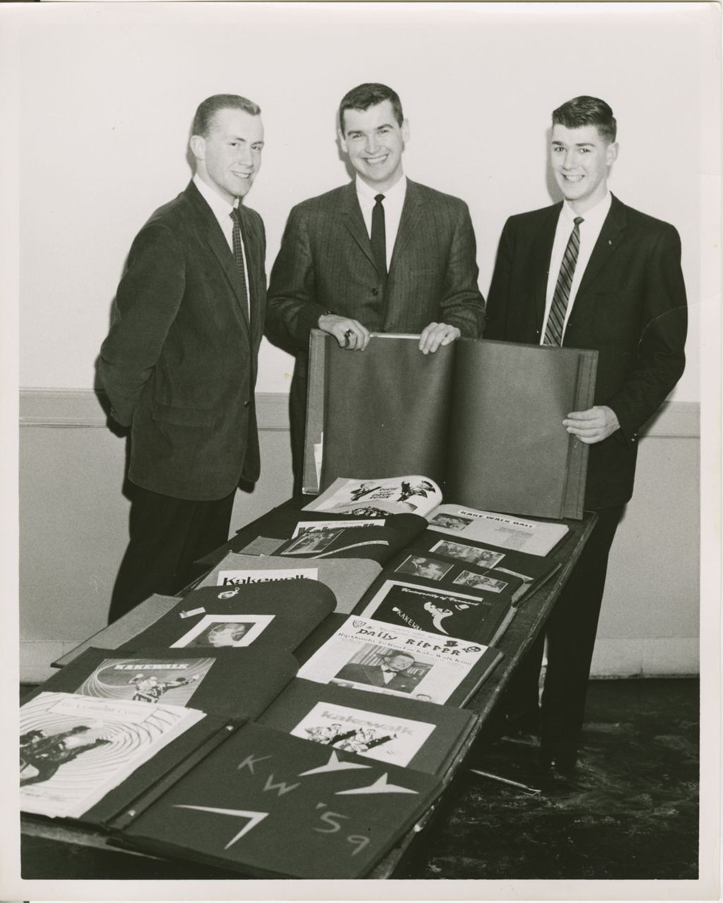 Miniature of Kake Walk Committee with Scrapbooks