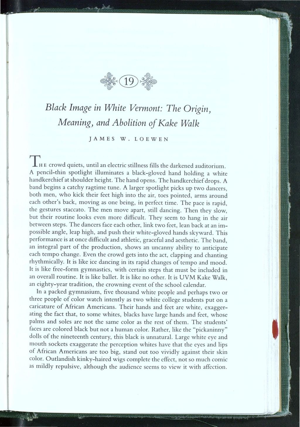 Miniature of Black Image in White Vermont: The Origin, Meaning, and Abolition of Kake Walk