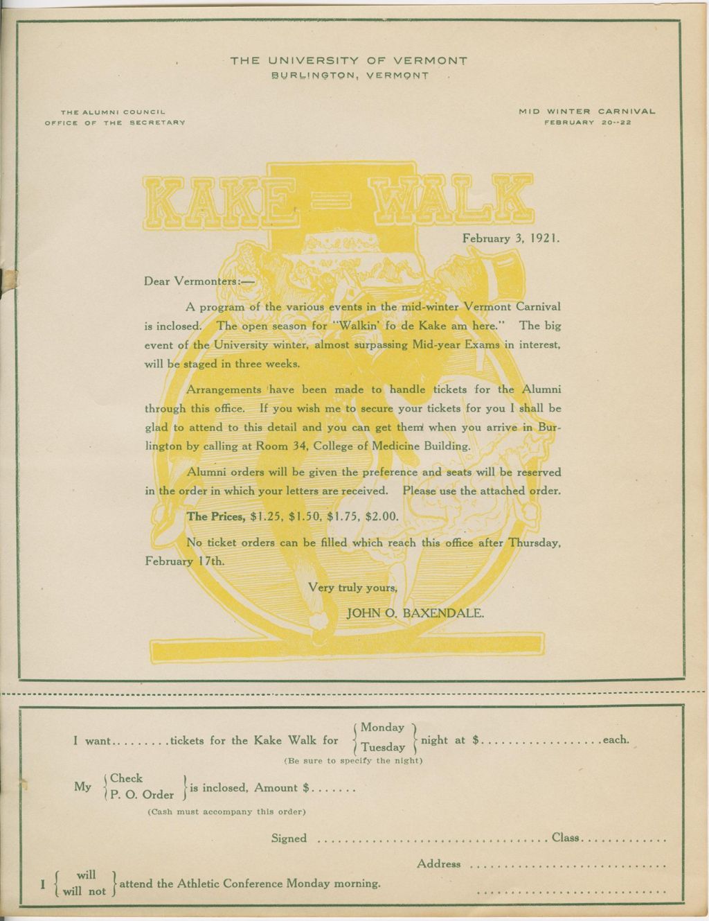 Miniature of Alumni Ticket Sales