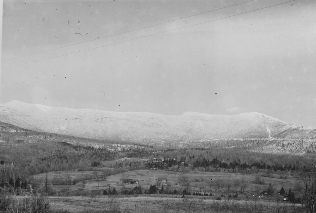 Miniature of View of the Green Mountains from the Proctor Maple Research Center's property