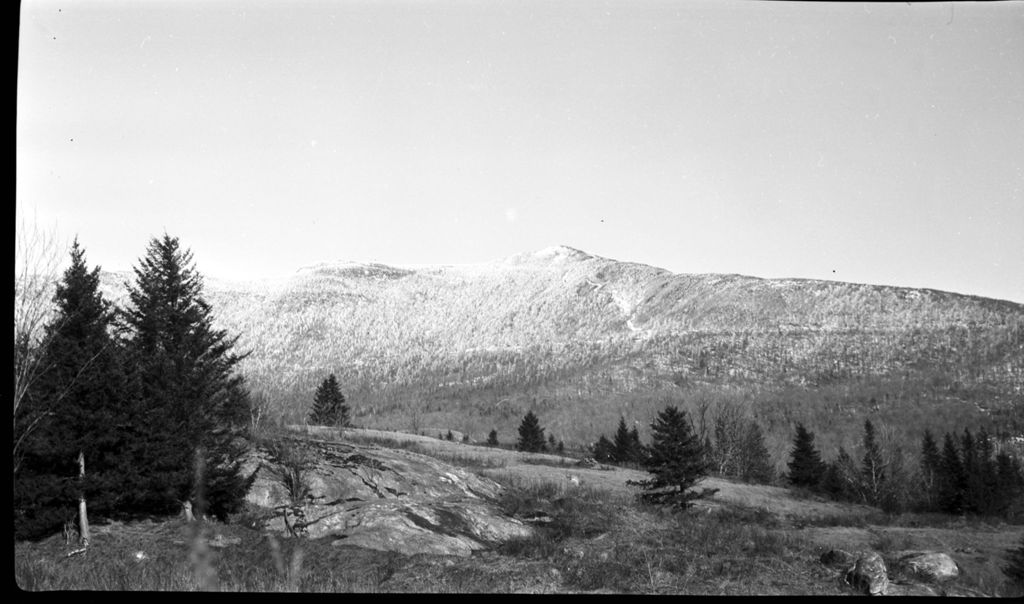 Miniature of View of Green Mountains from Proctor Maple Research Center property