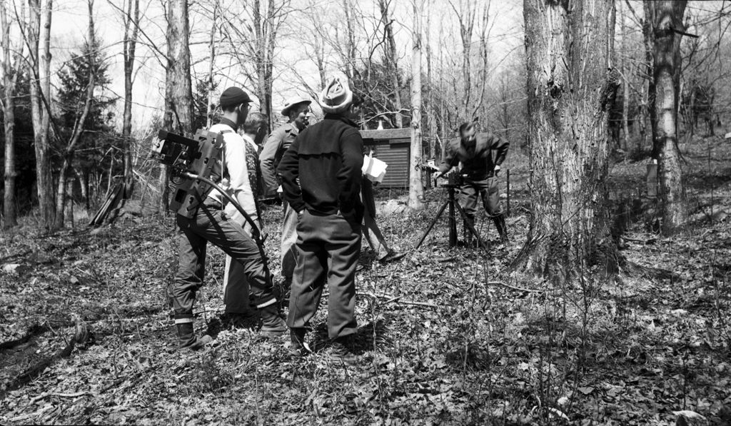 Miniature of Workers surveying the sugar bush