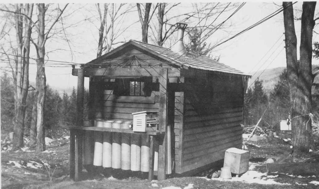 Miniature of Research shed - also known as the instrument house