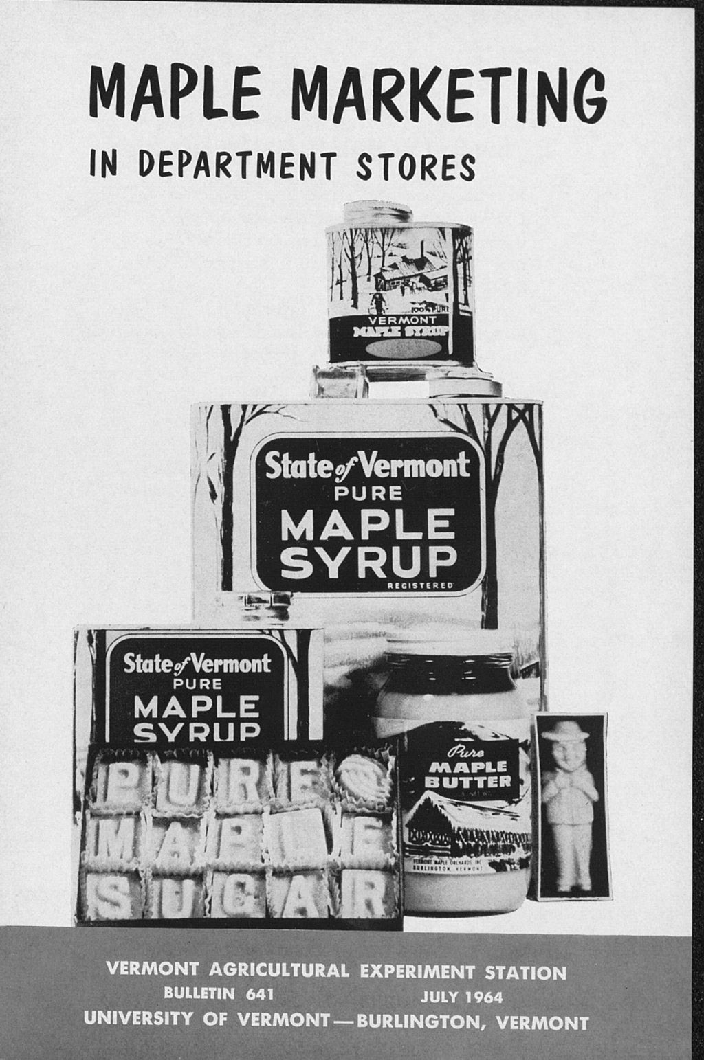 Miniature of Maple marketing in department stores : (a sales test)