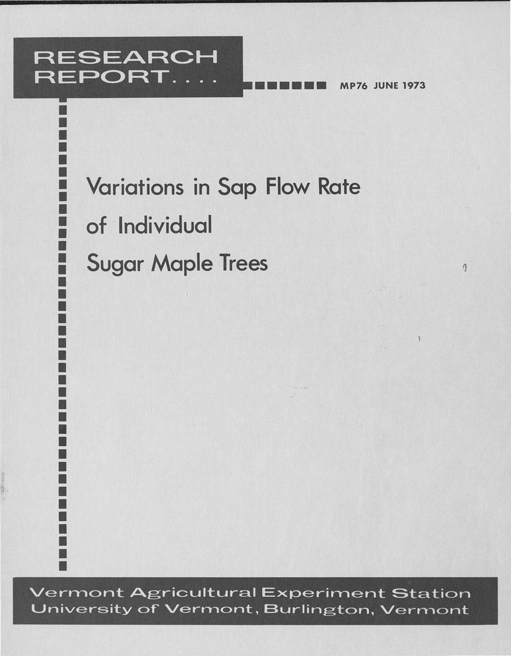 Miniature of Variations in sap flow rate of individual sugar maple trees