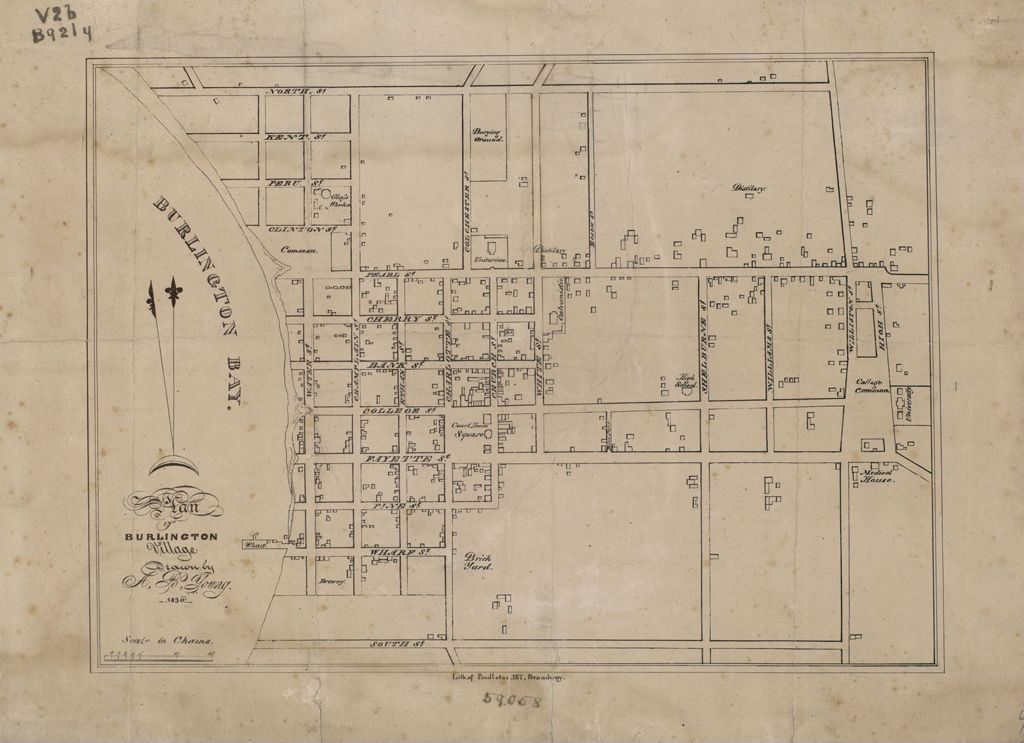 Miniature of Plan of Burlington village