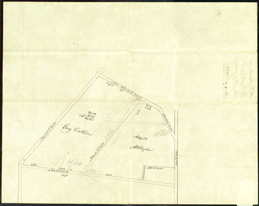Miniature of Burlington A. W. Hyde and G. Catlin, May 9, 1832