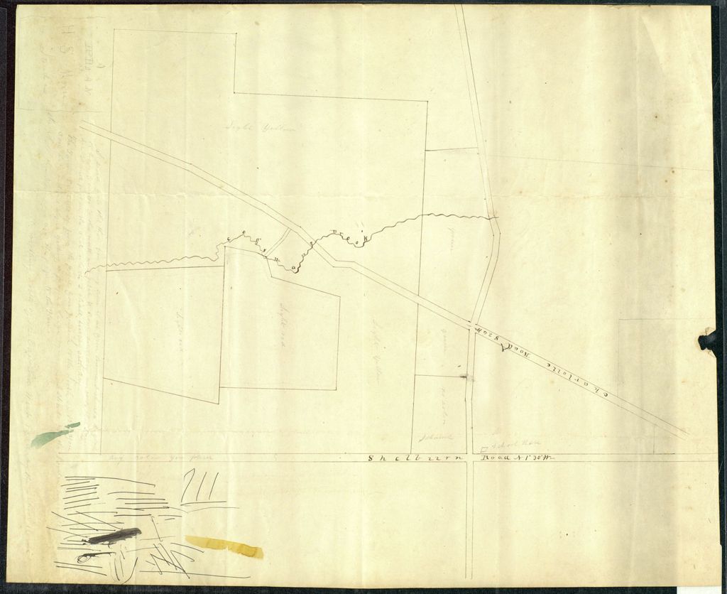 Miniature of A Plan of H. S. Morse's Land, undated