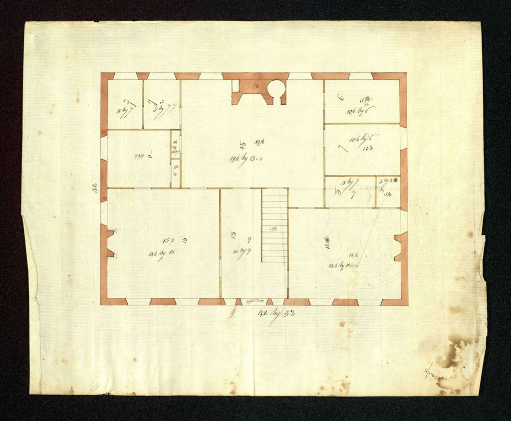 Miniature of Unidentified house plan, undated