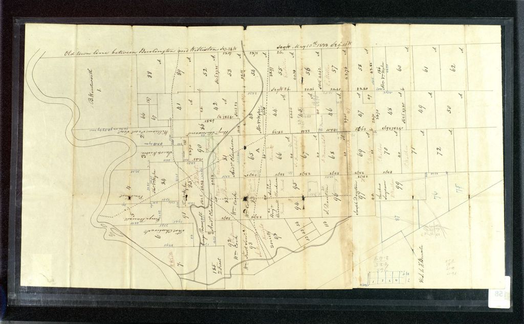 Miniature of Williston plat map, undated