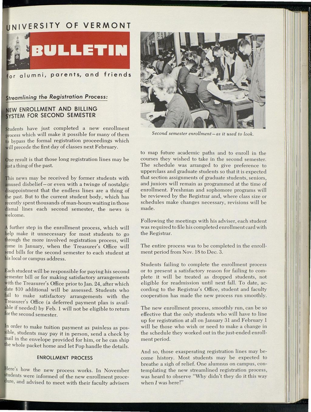 Miniature of Bulletin of the University of Vermont vol. 61 no. 04