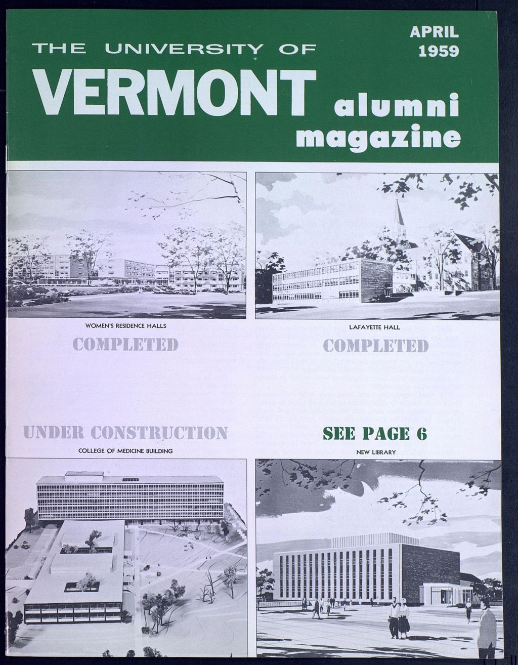 Miniature of The University of Vermont Alumni Magazine vol. 39 no. 04