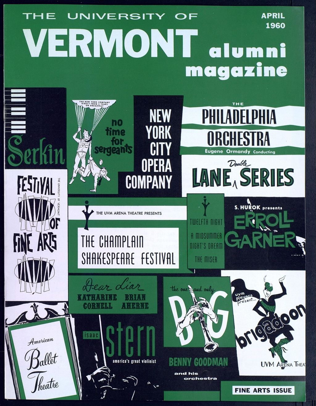 Miniature of The University of Vermont Alumni Magazine vol. 40 no. 04