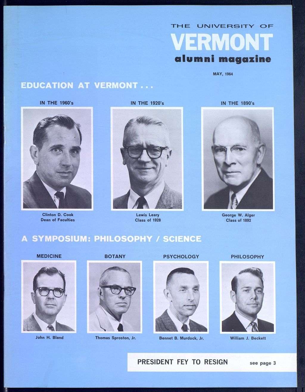 Miniature of The University of Vermont Alumni Magazine vol. 44 no. 04