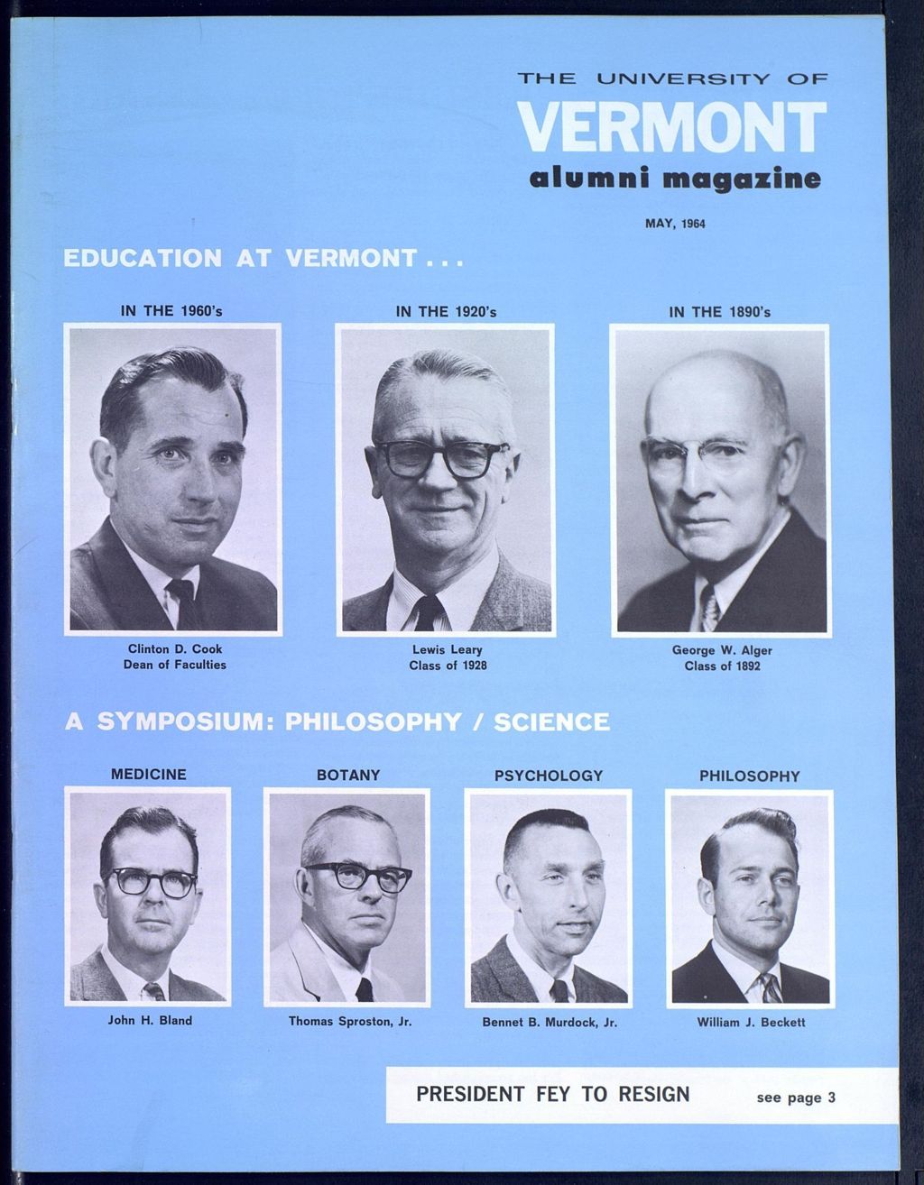 Miniature of The University of Vermont Alumni Magazine vol. 44 no. 04