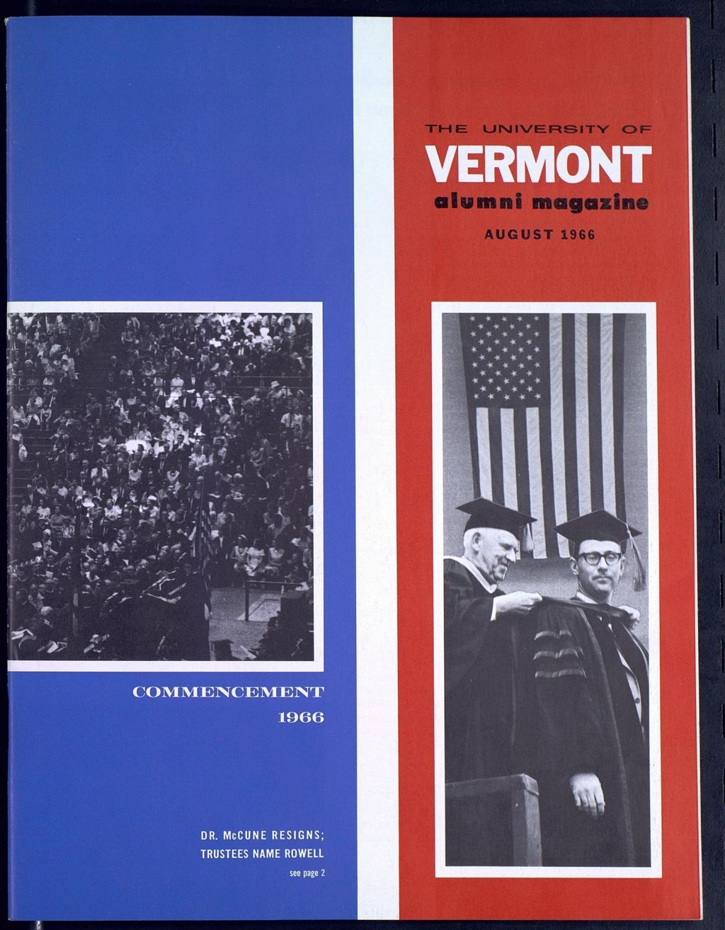 Miniature of The University of Vermont Alumni Magazine vol. 47 no. 01