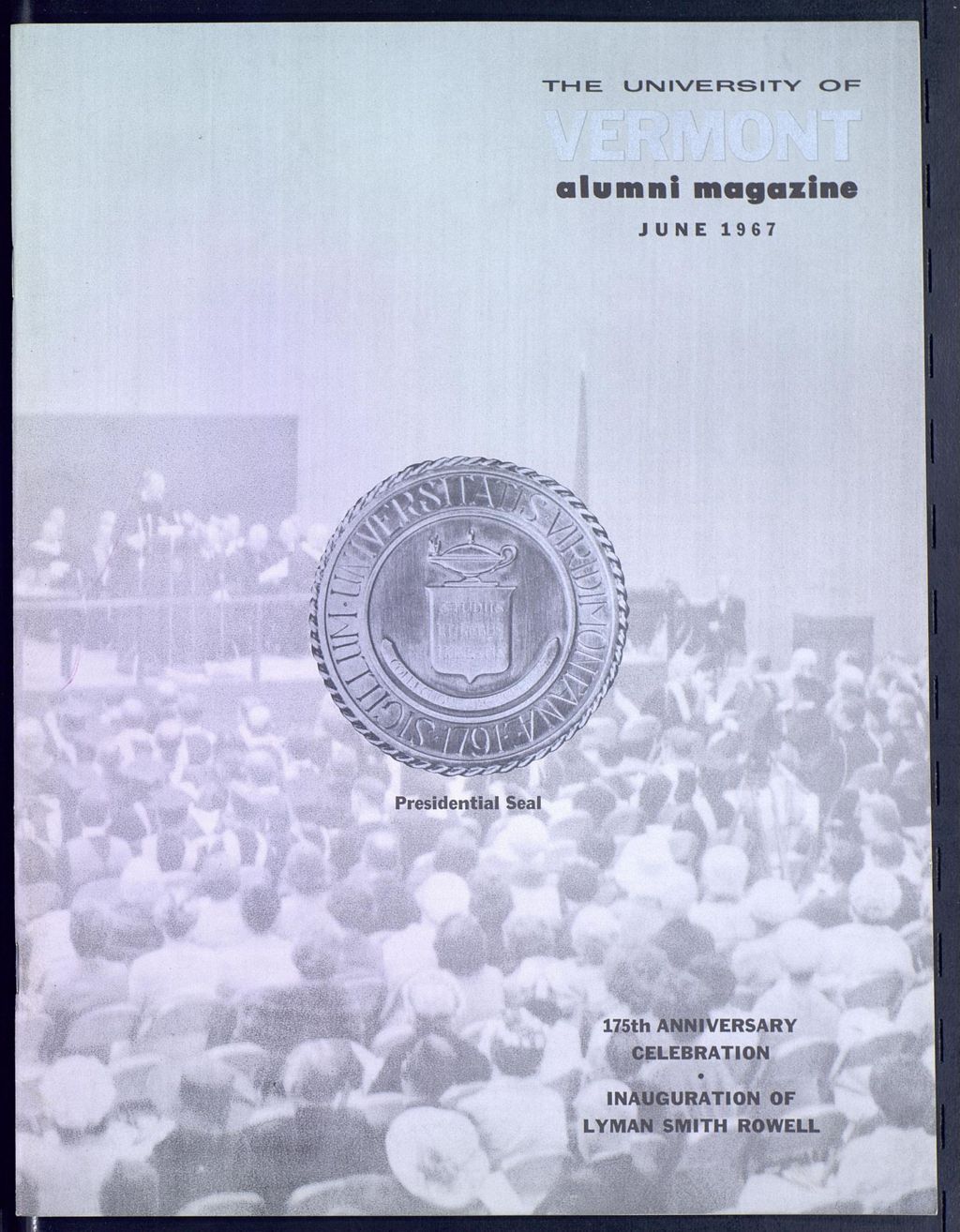 Miniature of The University of Vermont Alumni Magazine vol. 47 no. 06