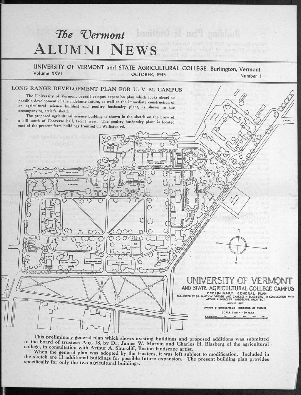 Miniature of Vermont Alumni News vol. 26 no. 01