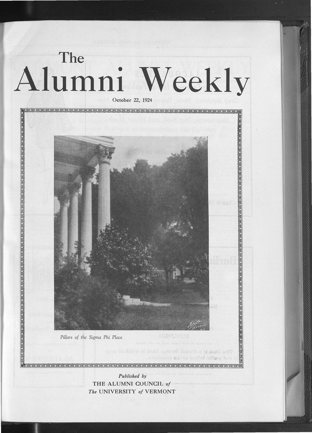 Miniature of Vermont Alumni Weekly vol. 04 no. 03