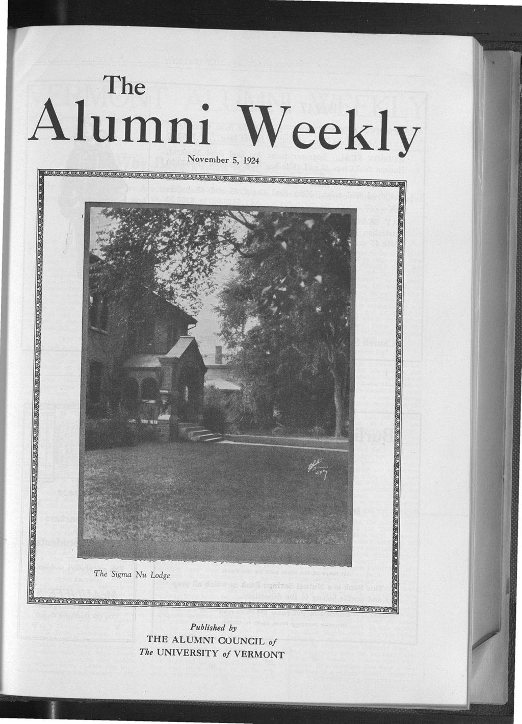 Miniature of Vermont Alumni Weekly vol. 04 no. 05