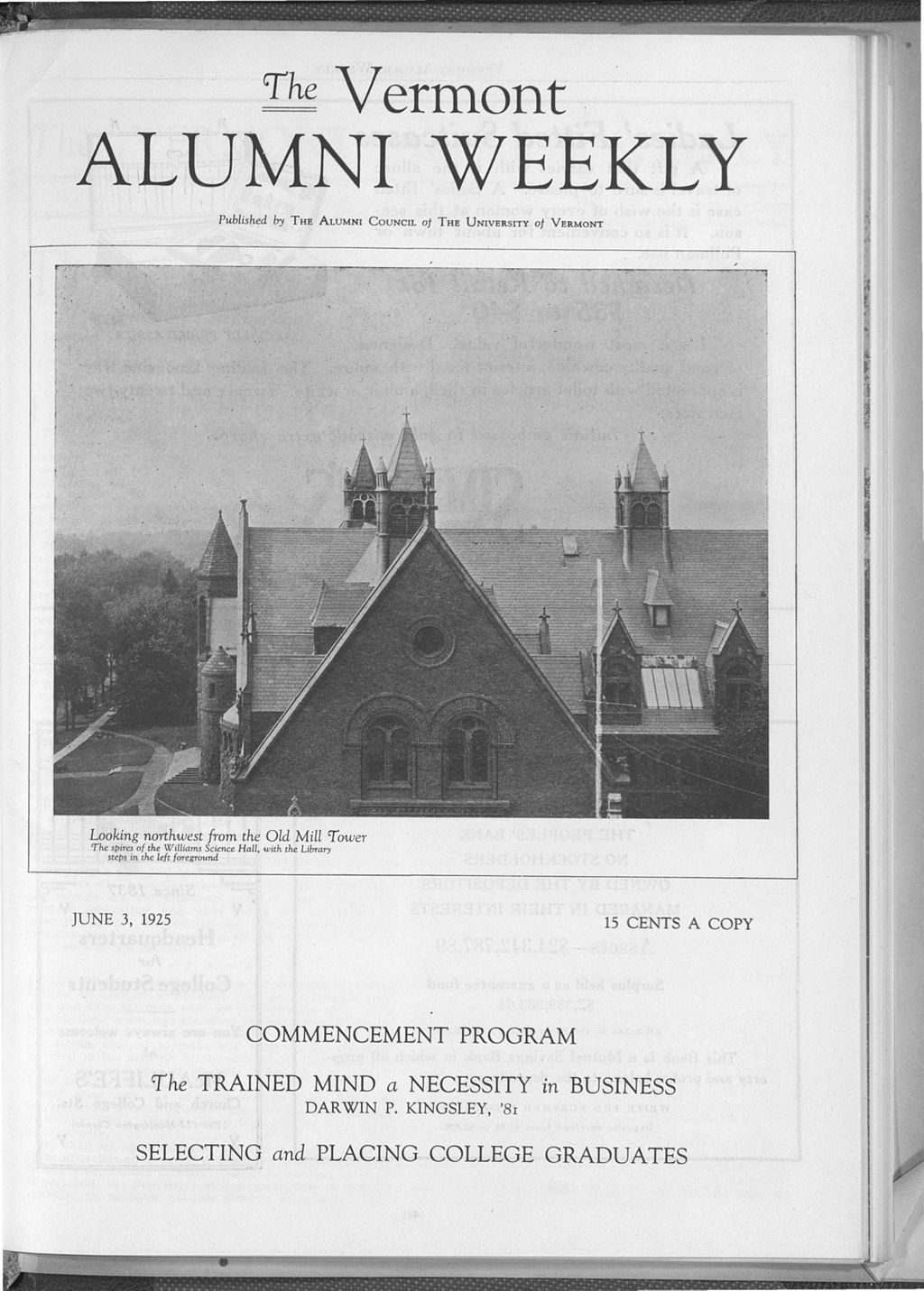 Miniature of Vermont Alumni Weekly vol. 04 no. 31