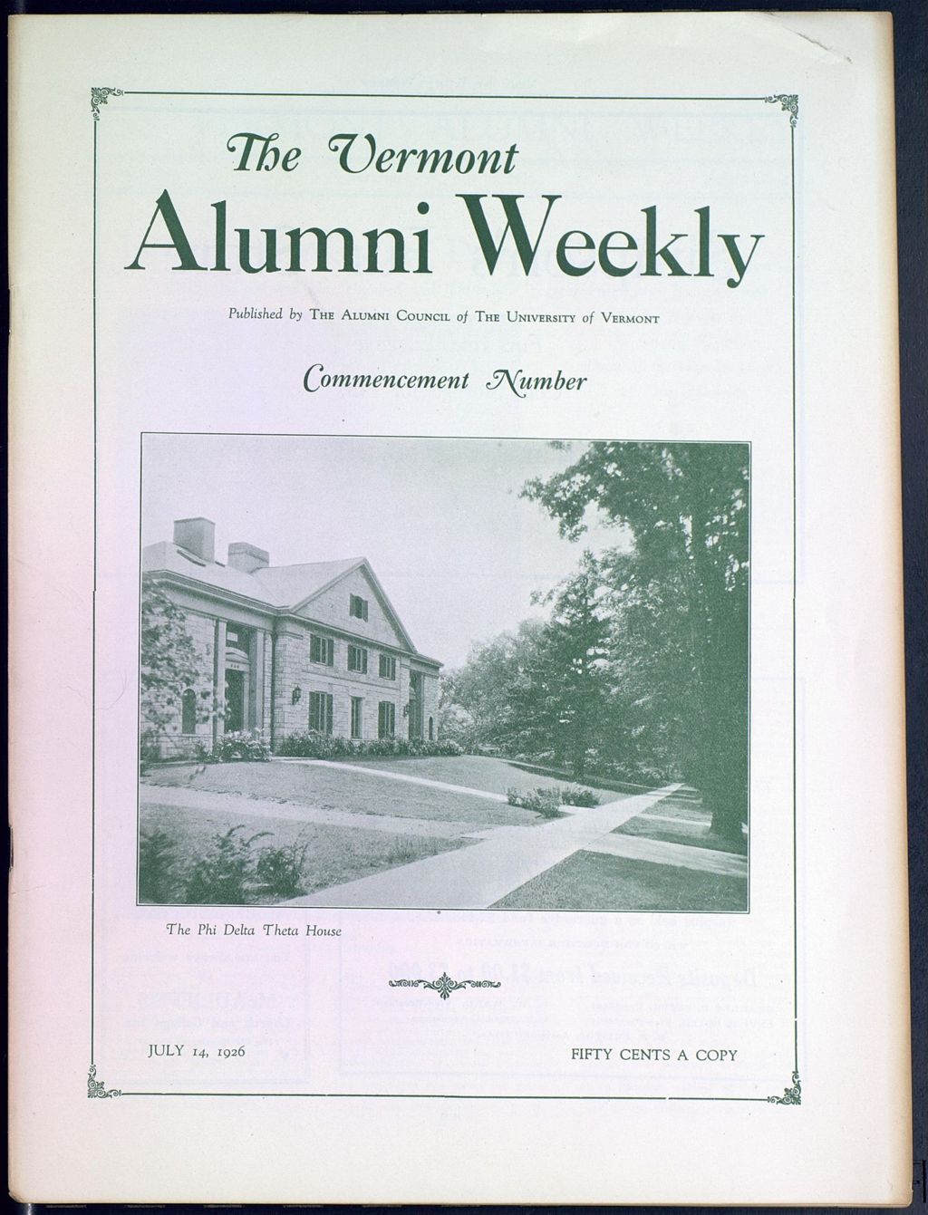 Miniature of Vermont Alumni Weekly vol. 05 no. 33