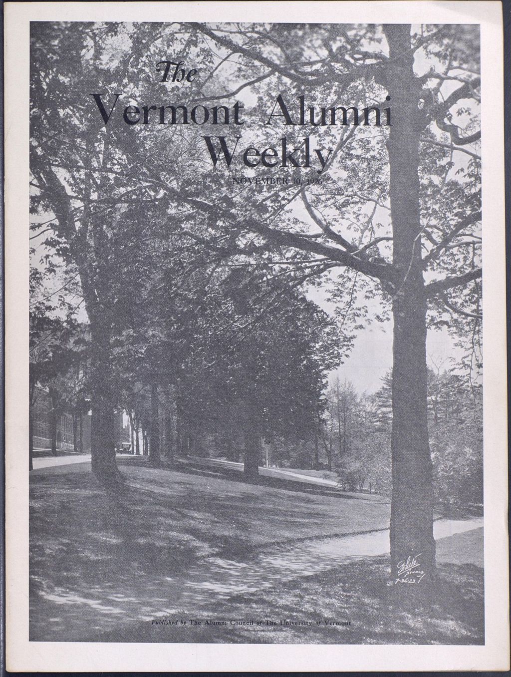 Miniature of Vermont Alumni Weekly vol. 06 no. 06