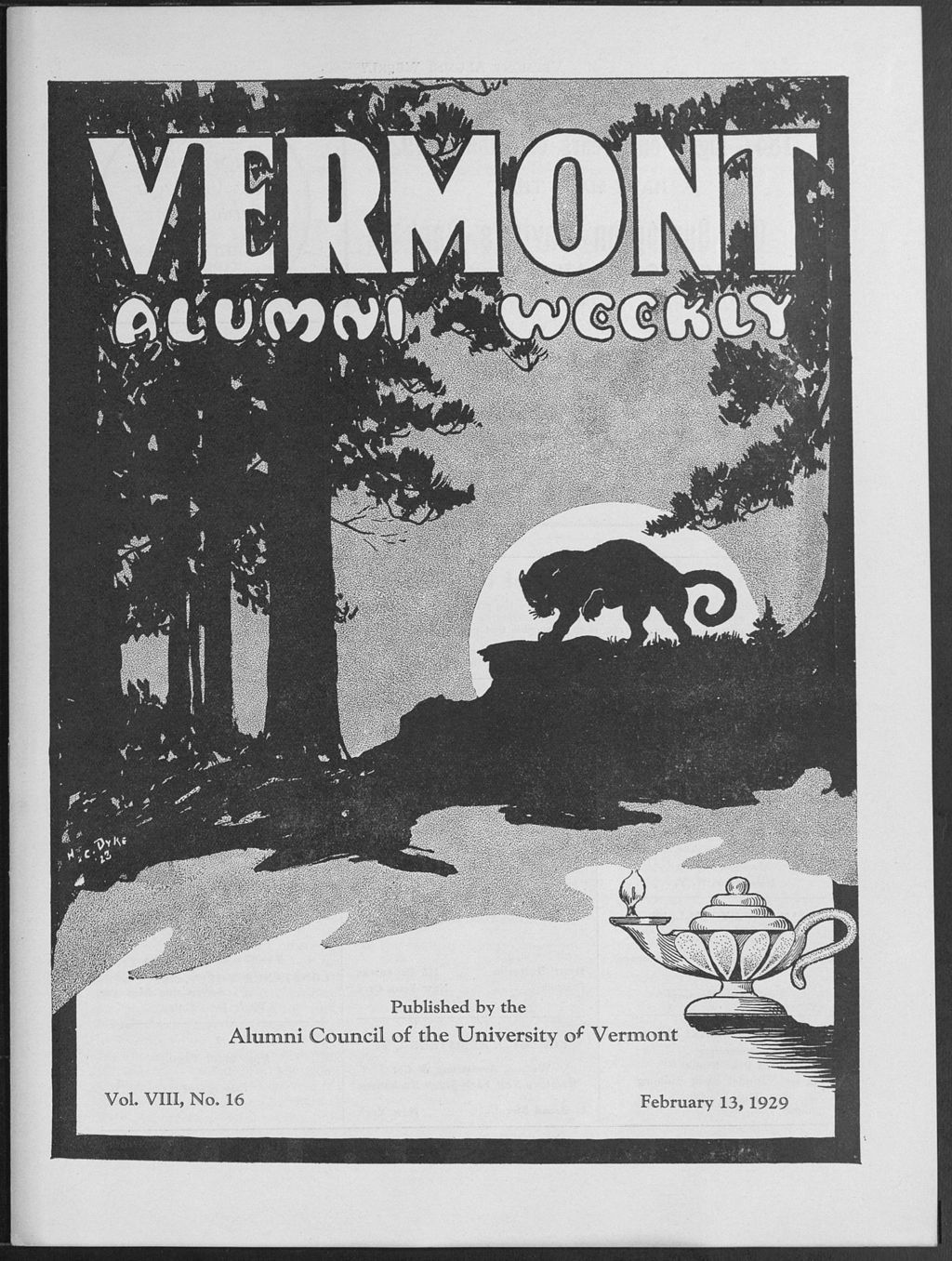 Miniature of Vermont Alumni Weekly vol. 08 no. 16