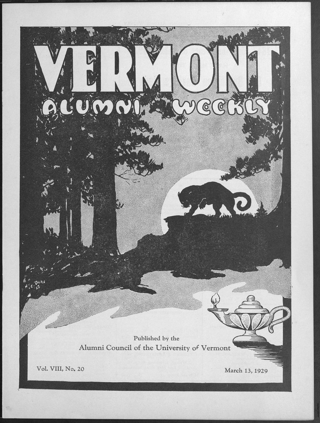 Miniature of Vermont Alumni Weekly vol. 08 no. 20