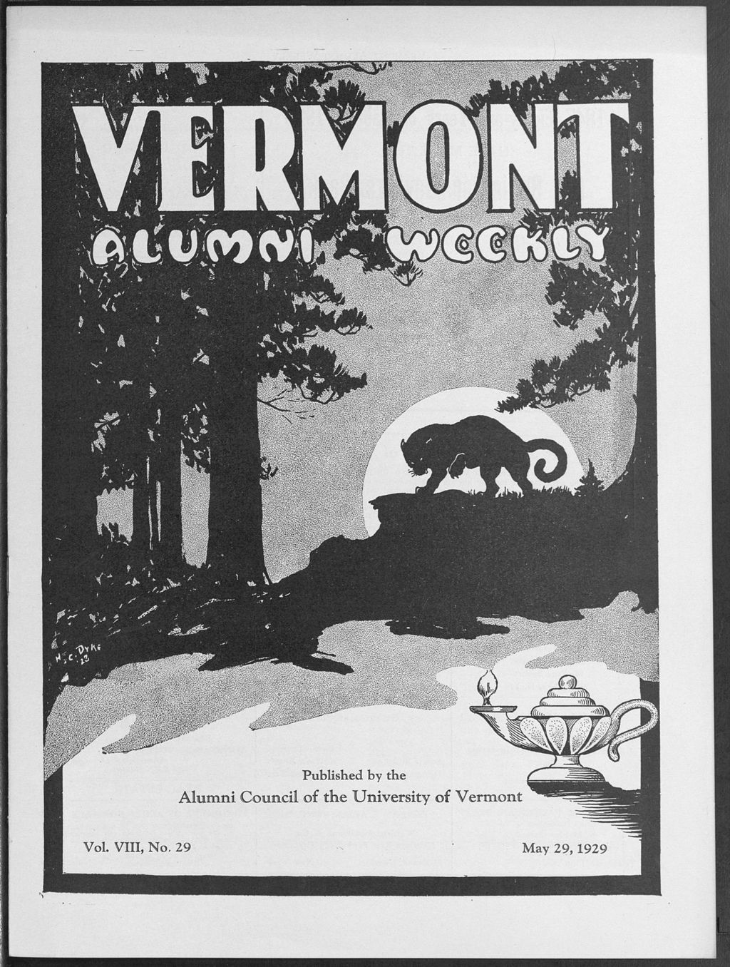 Miniature of Vermont Alumni Weekly vol. 08 no. 29