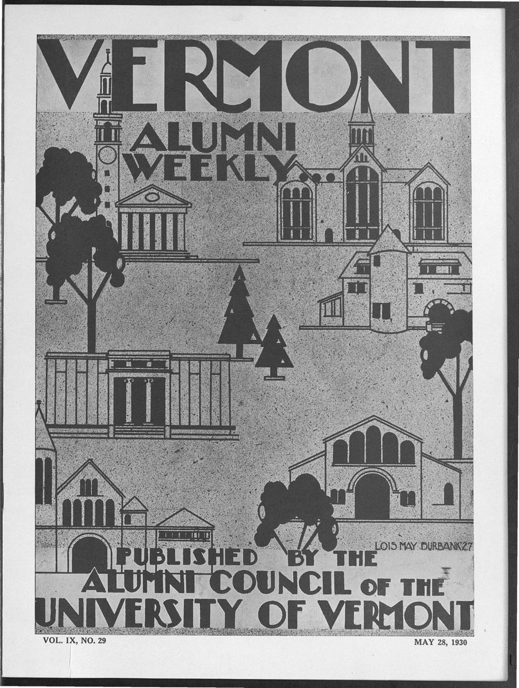 Miniature of Vermont Alumni Weekly vol. 09 no. 29