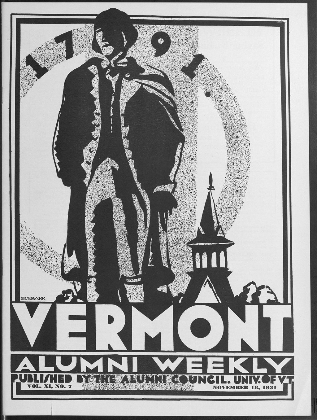 Miniature of Vermont Alumni Weekly vol. 11 no. 07