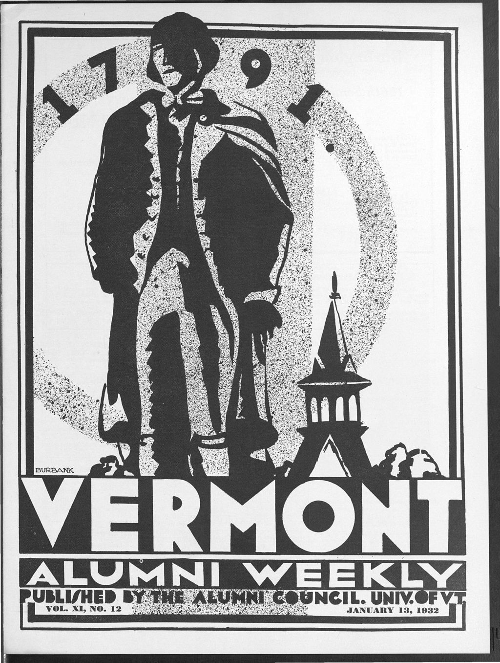 Miniature of Vermont Alumni Weekly vol. 11 no. 12