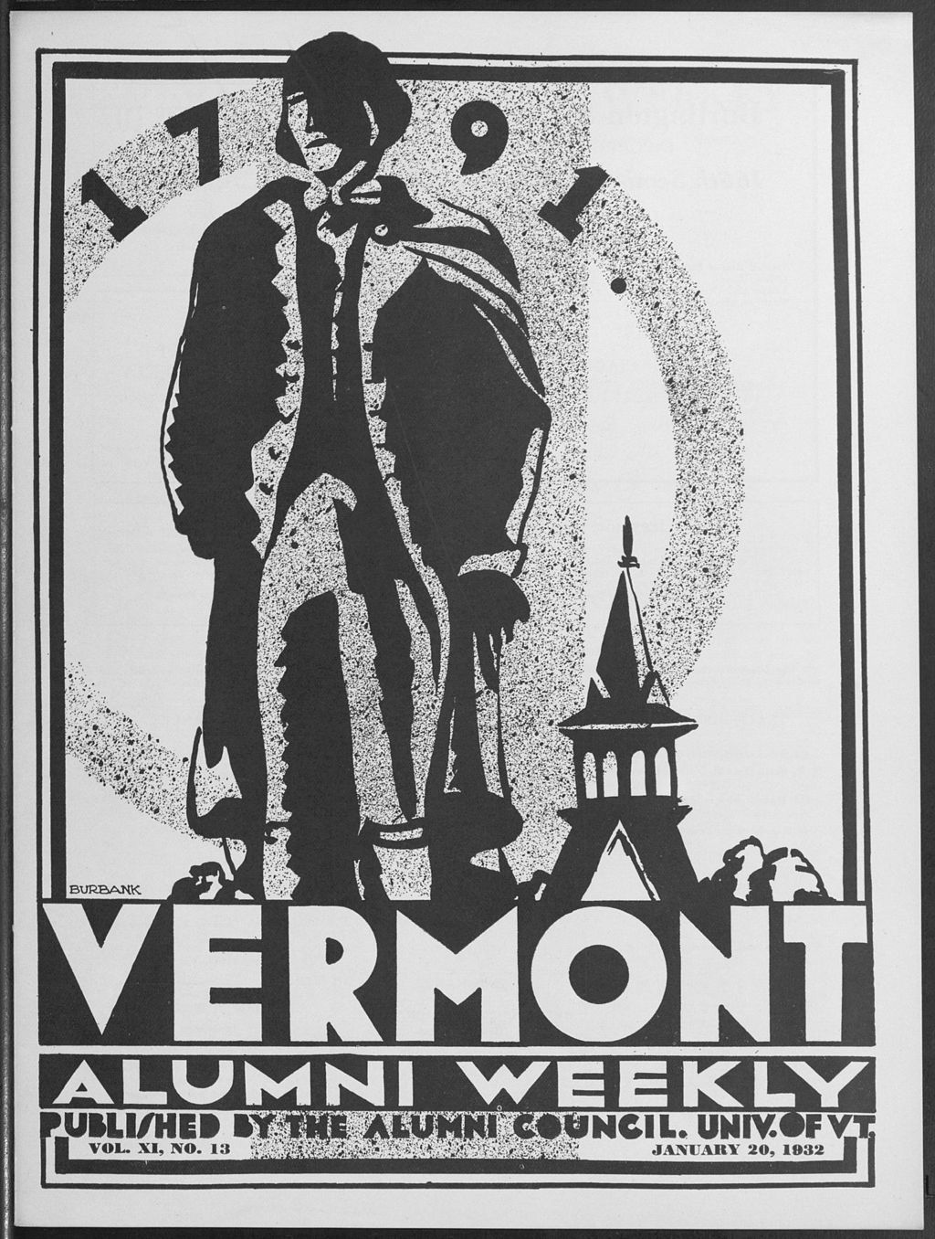 Miniature of Vermont Alumni Weekly vol. 11 no. 13