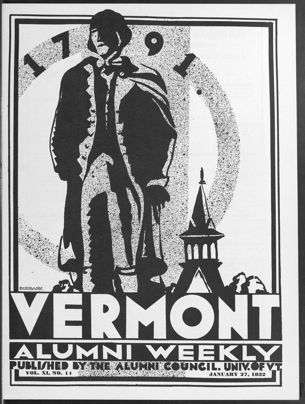 Miniature of Vermont Alumni Weekly vol. 11 no. 14