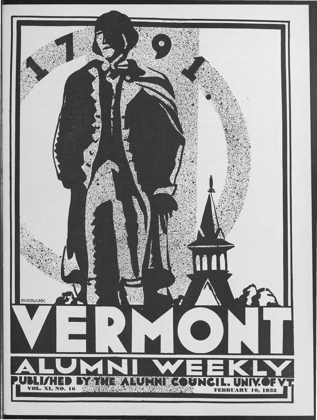 Miniature of Vermont Alumni Weekly vol. 11 no. 16