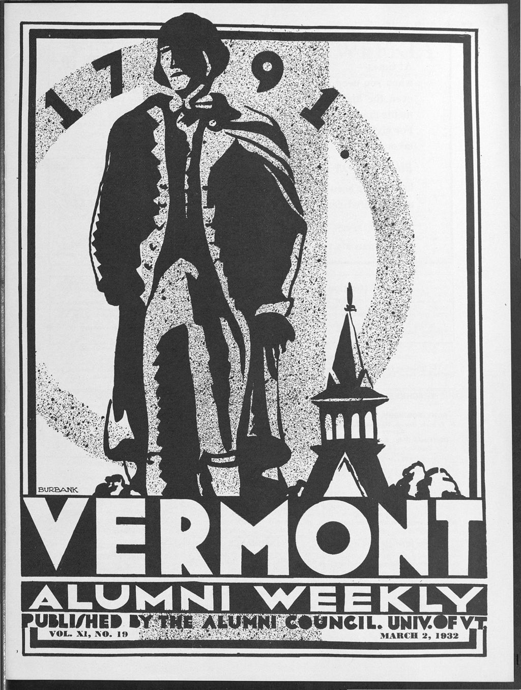 Miniature of Vermont Alumni Weekly vol. 11 no. 19