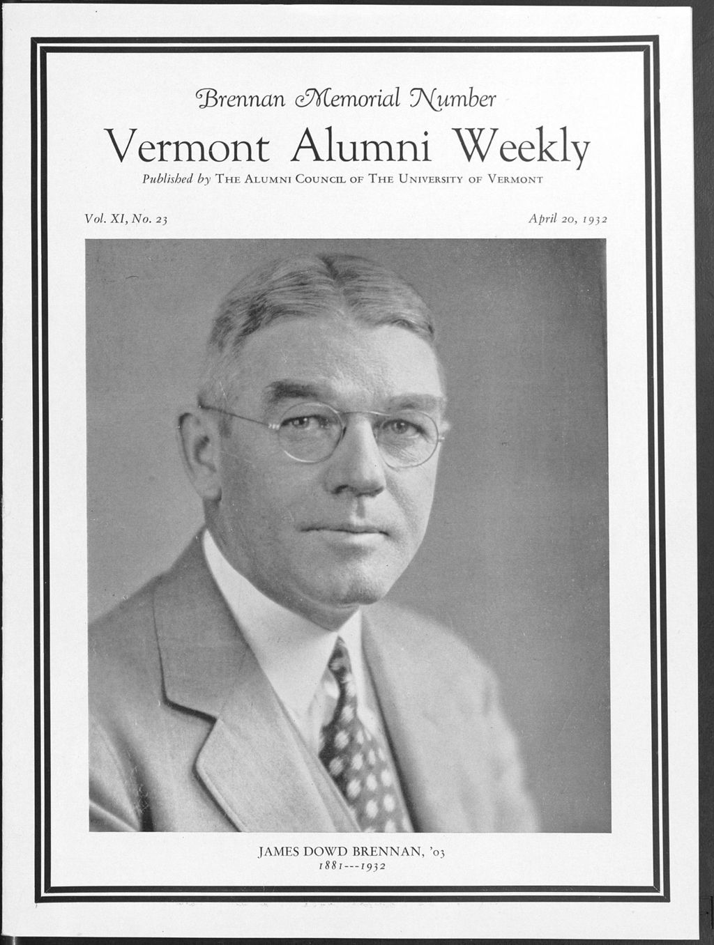 Miniature of Vermont Alumni Weekly vol. 11 no. 23